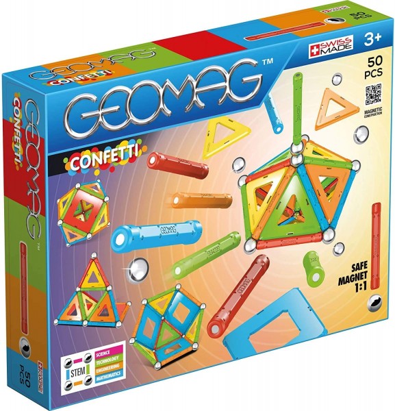 Geomag Confetti 50 elementów GEO-352