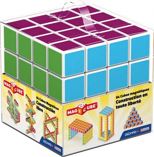 GEOMAG MagiCube MULTI COLOR 64 Cubes