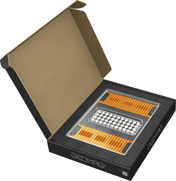 GEOMAG MasterBox 248 elementów pomarańczowy GEO-188