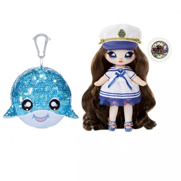 MGA Na! Na! Na! Surprise 2w1 Pom Doll Sailor Blu Wieloryb 572350