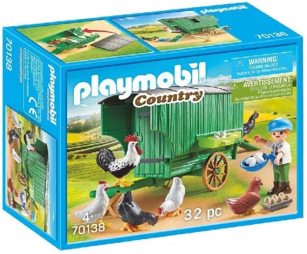 Playmobil Mobilny kurnik 70138