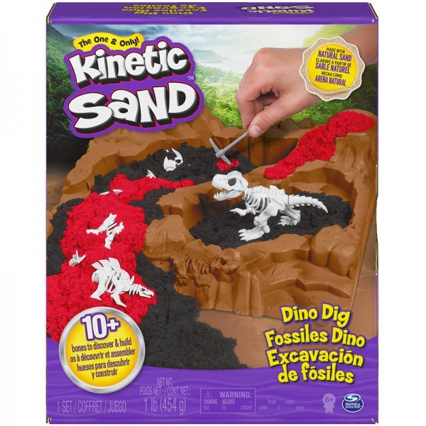 Spin Master Kinetic Sand Wykopalisko Dinozaurów 6055874