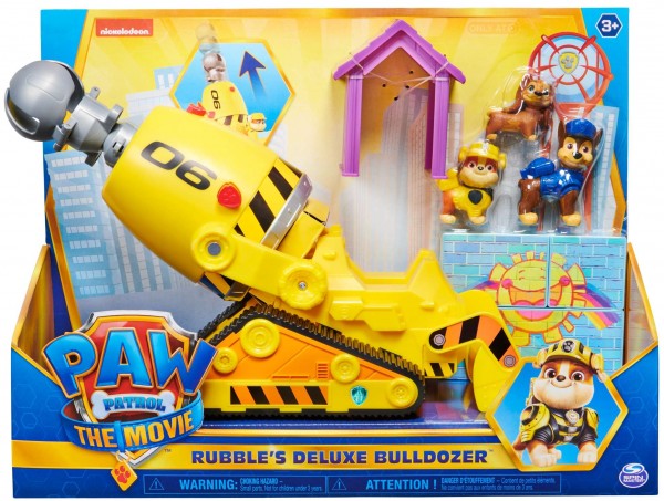 Spin Master Psi Patrol Movie Buldożer Rubble'a Deluxe 6063424