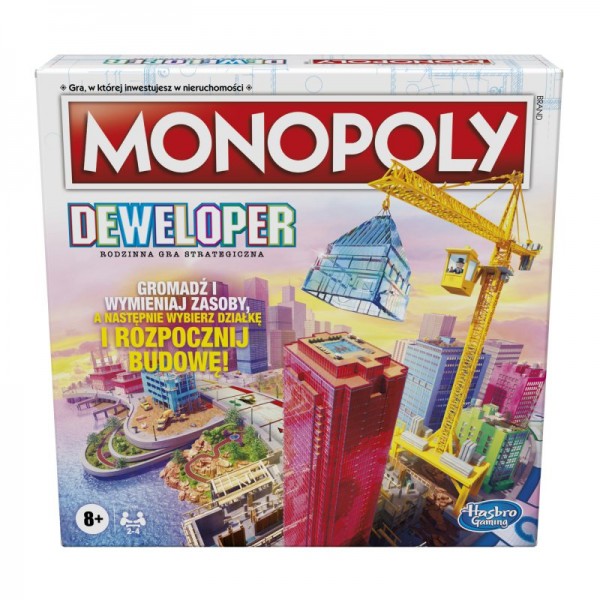 Hasbro Gra Monopoly Deweloper F1696