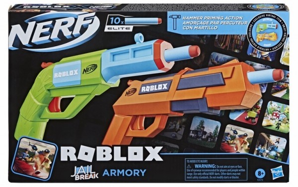 Hasbro Nerf Roblox Jailbreak Armory F2479