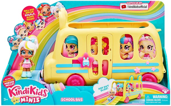 TM Toys Kindi Kids Autobus Szkolny Mini Marsha Mello 50084