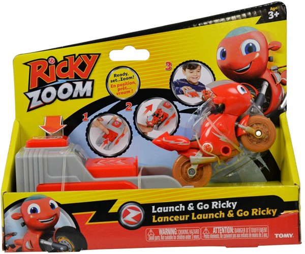 Tomy Ricky Zoom wyrzutnia z motorem Ricky T20039
