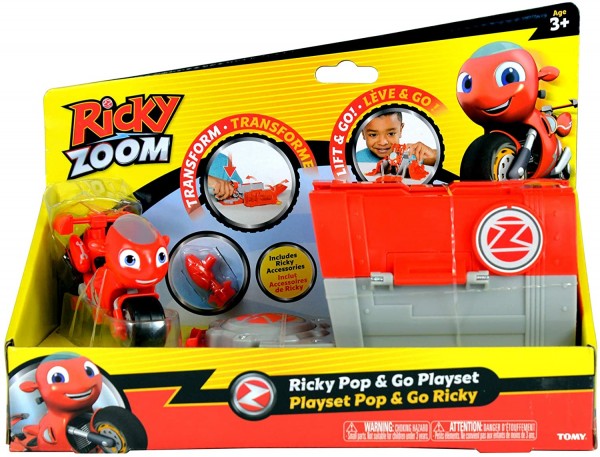 Tomy Ricky Zoom Zestaw startowy+motor RICKY T20031
