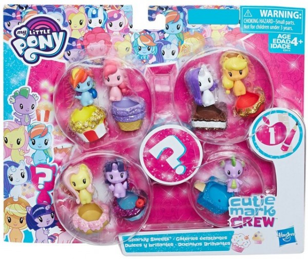 Hasbro My Little Pony Cutie Mark Błyszczące Słodkości E2414