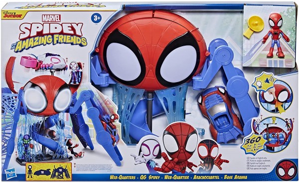 Hasbro Spiderman Spidey i przyjaciele Siedziba Główna F1461