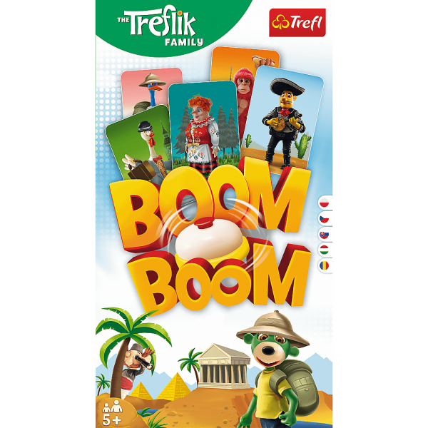 Trefl Gra Boom Boom Rodzina Treflików 2122