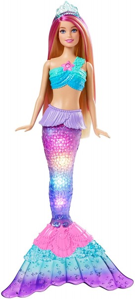 Mattel Barbie Dreamtopia Syrenka ze Światełkami HDJ36