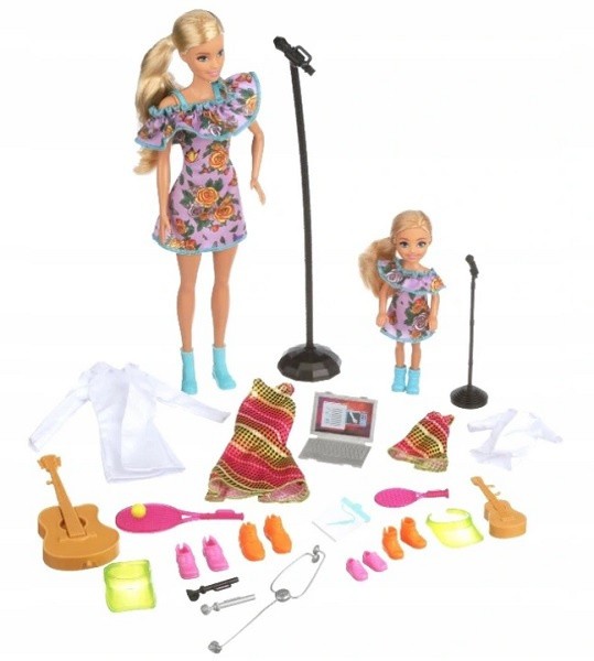 Mattel Barbie Lalka i Chelsea Zestaw GNF01