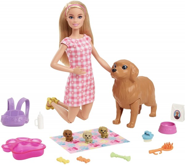 Mattel Barbie Narodziny Piesków HCK75