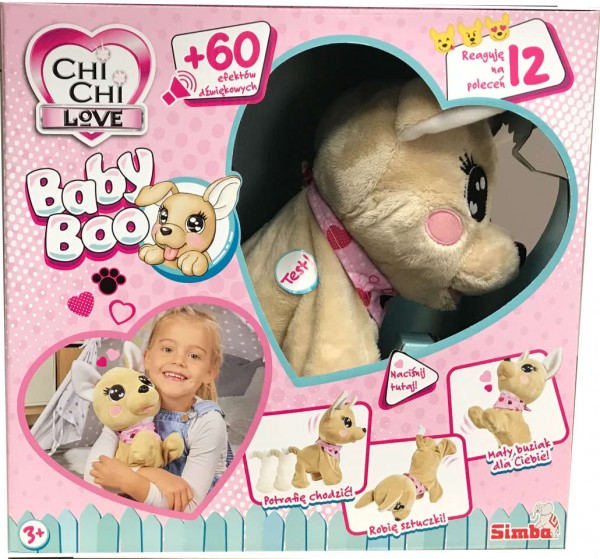 Chi Chi Love Baby Boo Piesek Interaktywny 589-3500