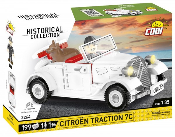 Cobi Historical Collection WWII 1934 Citroen Traction 7C 2264