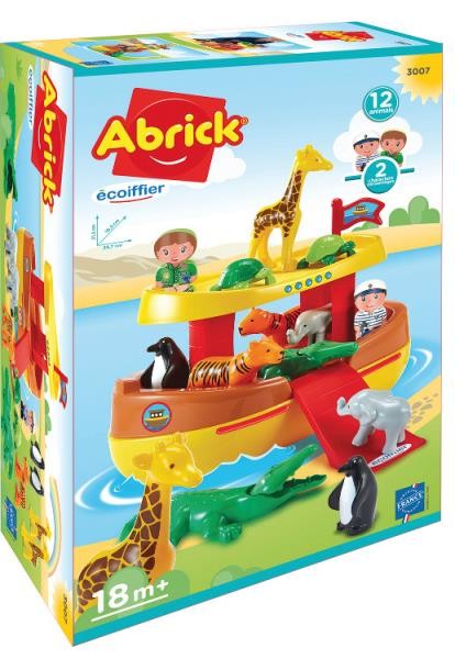 Ecoiffier Abrick Arka Noego 12 Zwierząt 7600003007