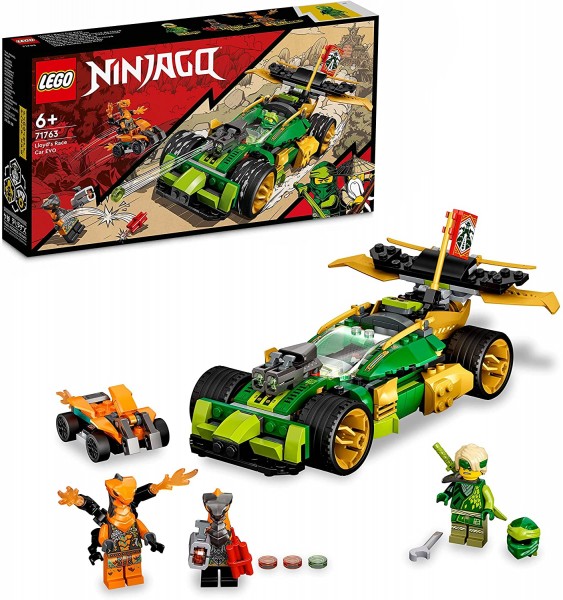 Lego Ninjago Samochód Wyścigowy Lloyda EVO 	71763