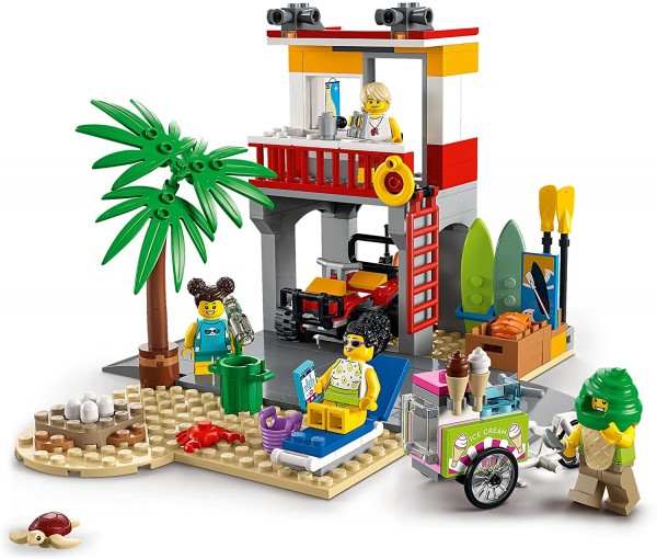 Lego Stanowisko Ratownicze na Plaży 60328
