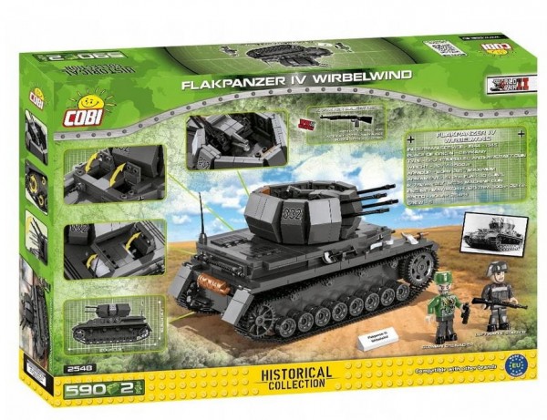 Cobi Historical Collection WWII Flakpanzer IV WirbelWind 2548
