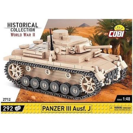 Cobi Historical Collection WWII Panzer III Ausf.J.292kl 2712