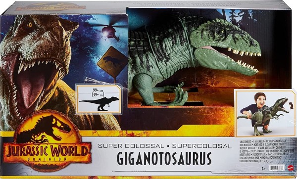Mattel Jurassic World Kolosalny dinozaur Giganotosaurus  GWD68