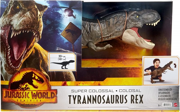 Mattel Jurassic World Kolosalny Tyranozaur T-rex HBK73