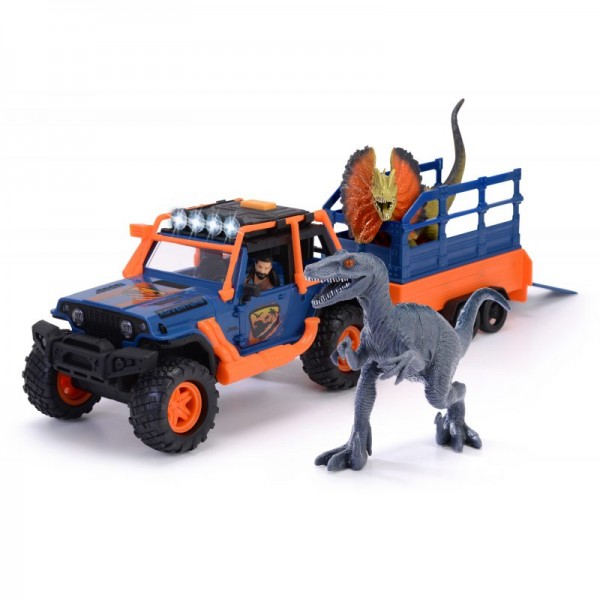 Dickie Playlife Pojazd Terenowy z Dinozaurem 40cm 3837024