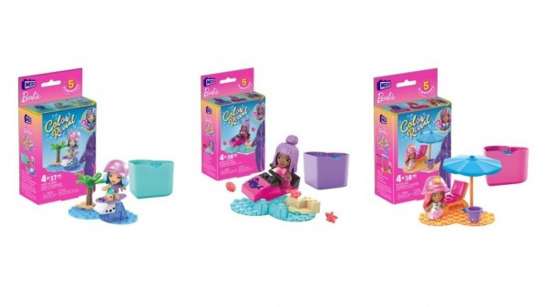 Mattel Barbie Color Reveal Mini Zestaw Klocków HHP85