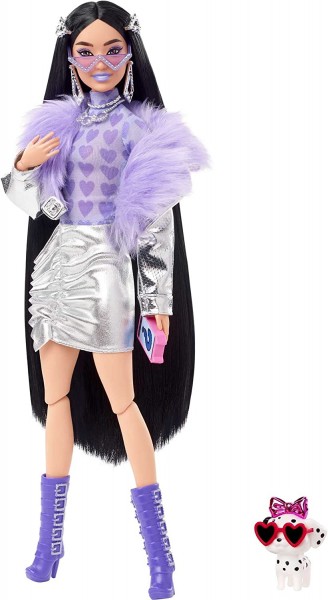 Mattel Barbie Extra Srebrny Kompet HHN07