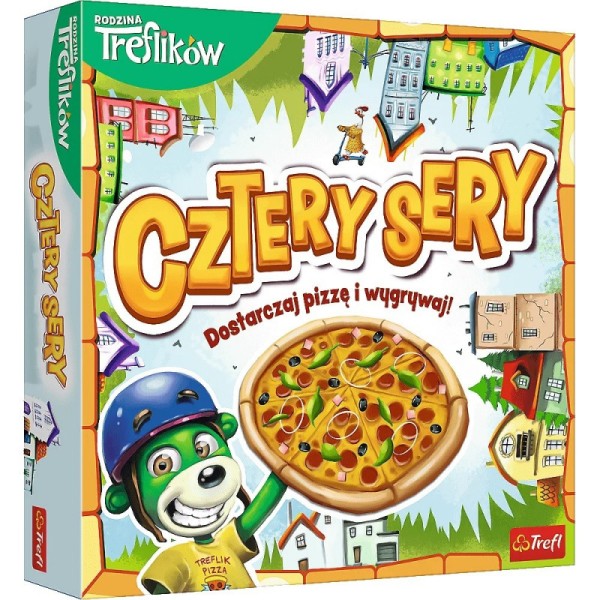 Trefl Gra Cztery sery pizza Trefliki 02282