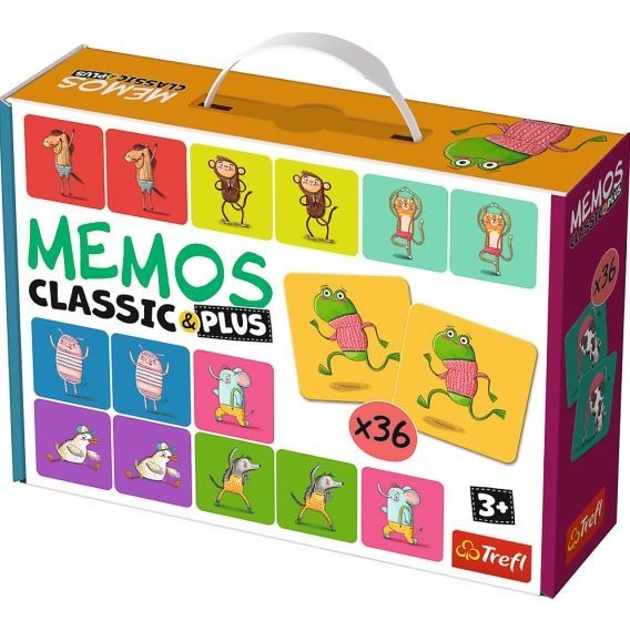 Gra Memos classic plus ruch i dźwięk 02271