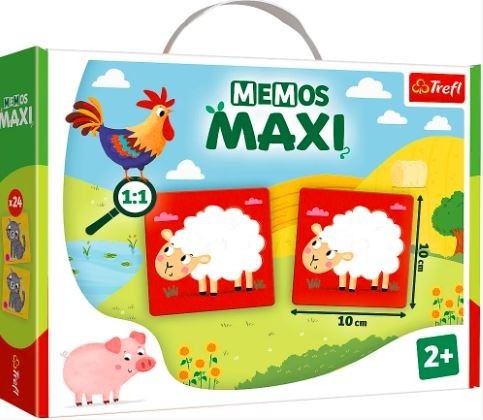 Gra Memos Maxi Zwierzęta na farmie 02266