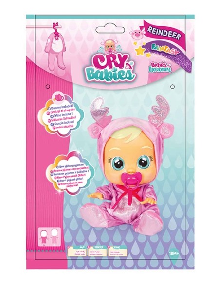 IMC Toys Cry Babies Ubranko dla Lalki Fantasy Renifer 93713