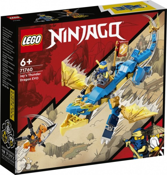 Klocki Lego Ninjago 71760 Smok Gromu Jaya EVO 71760