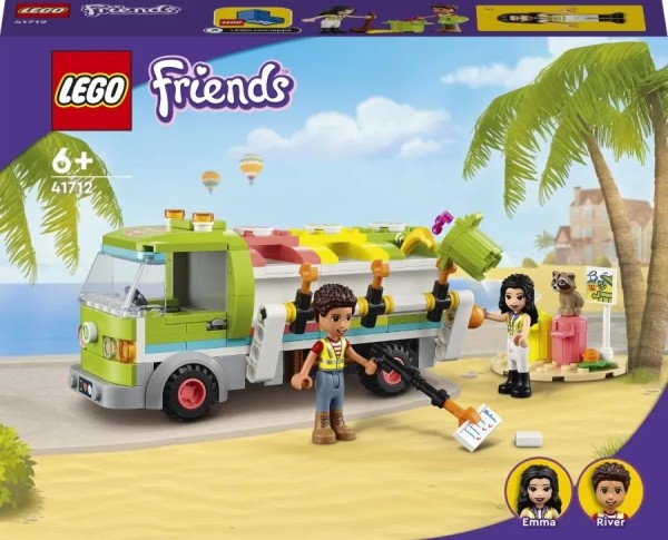 Lego Friends Ciężarówka Recyklingowa 41712