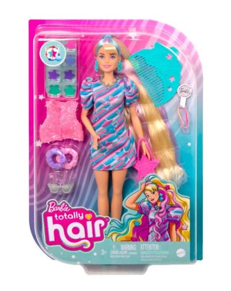 Mattel Barbie Totally Hair Gwiazdki HCM87/HCM88