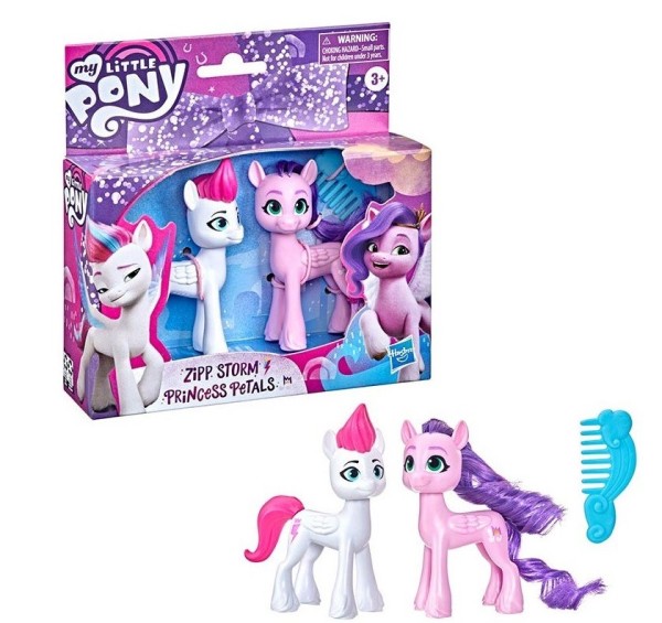 Hasbro My Little Pony 2 Figurki Zipp Storm i Princess Petals F3780 F3801