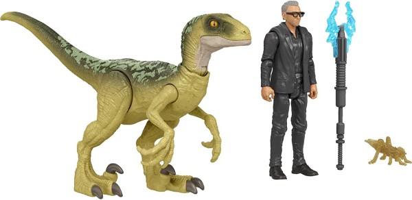 Mattel Jurassic World Dr ian Malcom i Velociraptor HDX46 HGP77