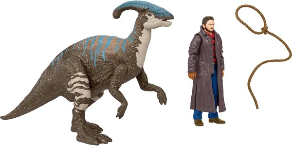 Mattel Jurassic World Owen i Parasaurolophus HDX46 GWM29