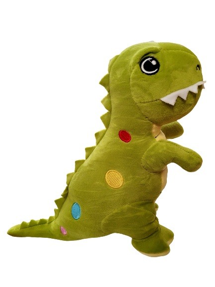 Maskotka Pluszowy Dinozaur 22 cm Zielony 779587-Z