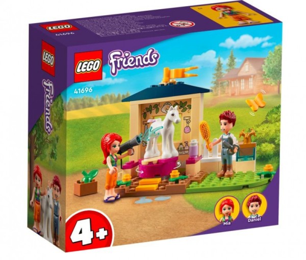 Lego Klocki Friends Kąpiel dla kucyków w stajni 41696