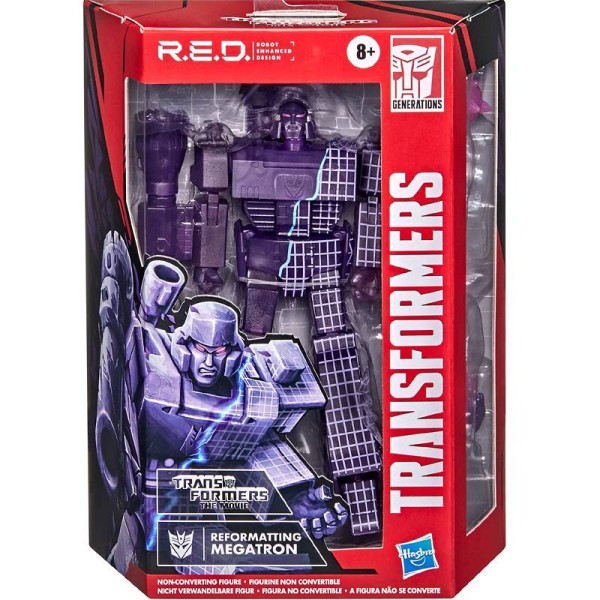 Hasbro Transformers R.E.D Reformatting Megatron E9376 F0743
