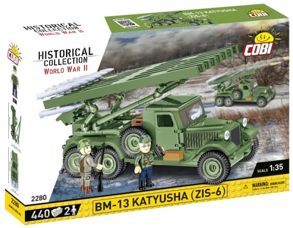 Cobi Klocki BM-13 Katyusha (ZIS-6) 2280