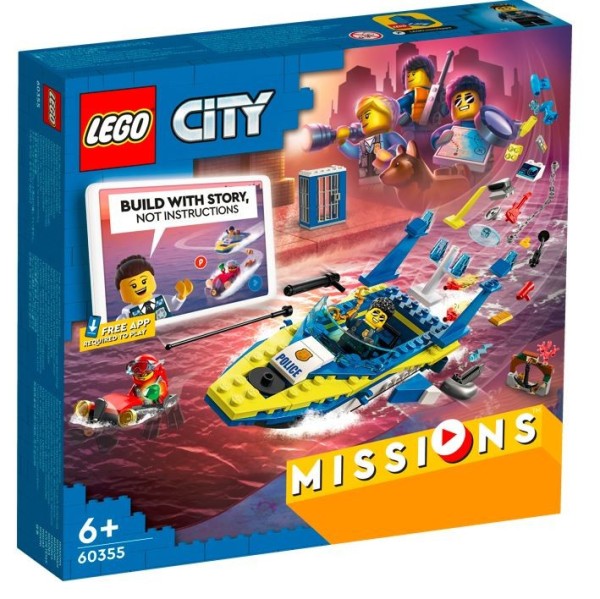Lego City 60355 Śledztwa Wodnej Policji 60355