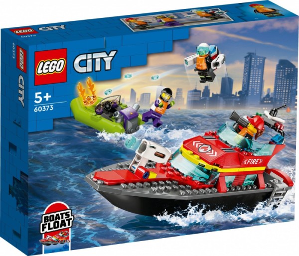 Lego City 60373 Łódź strażacka 60373