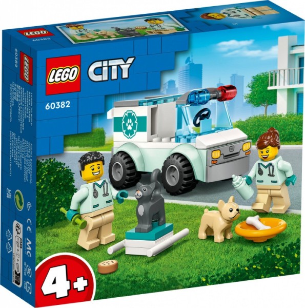 Lego Klocki City Karetka weterynaryjna 60382