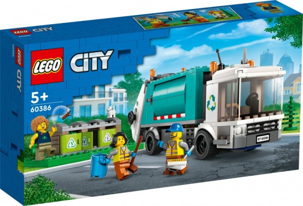 Lego City 60386 Ciężarówka Recyklingowa 60386