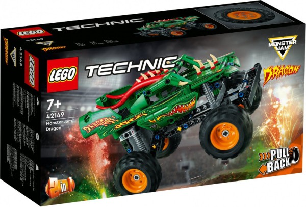 Lego Klocki Technic 42149 Monster Jam Dragon 42149
