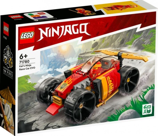 Lego Klocki Ninjago Samochód wyścigowy ninja Kaia 71780